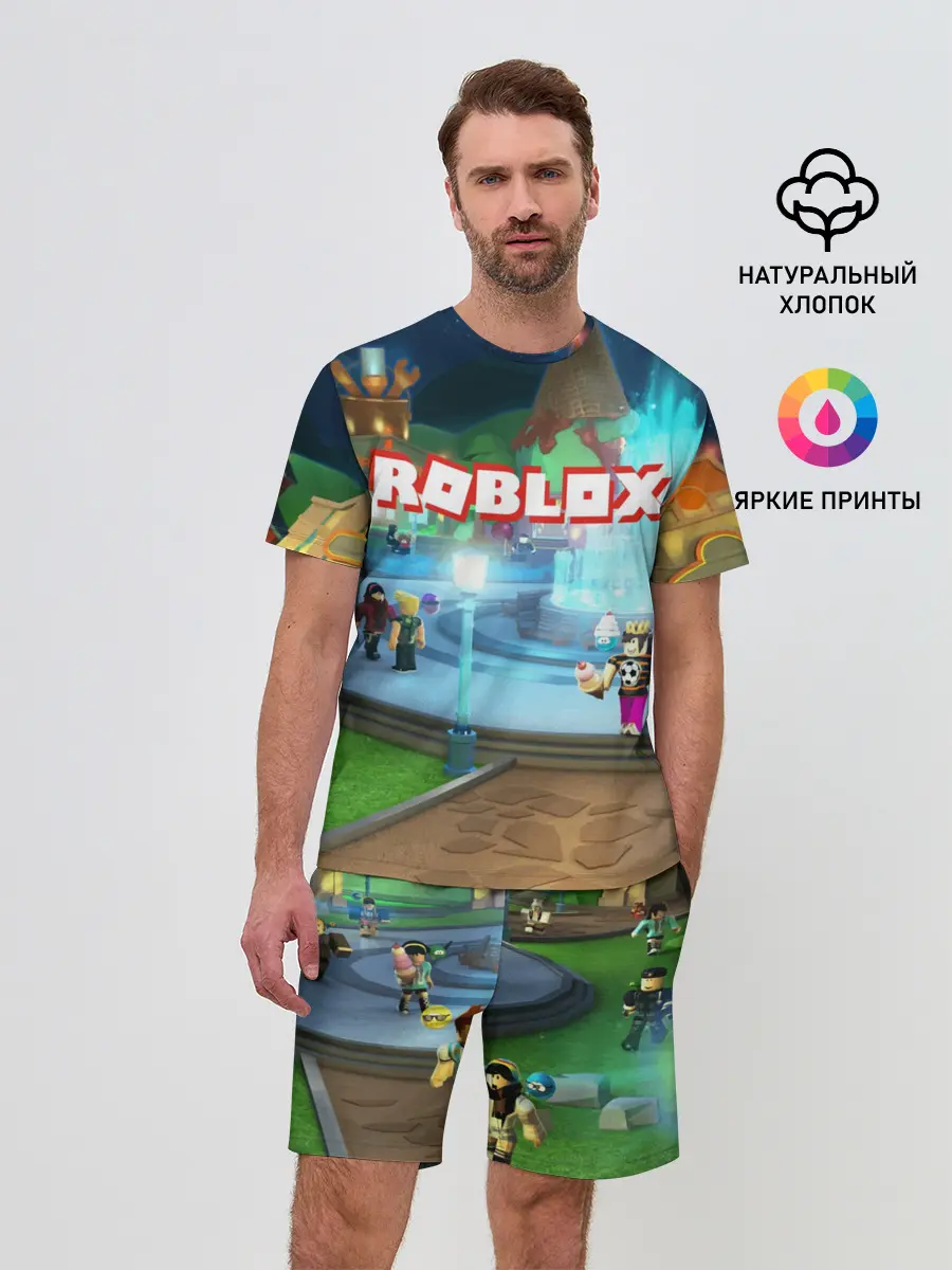 Мужской костюм с шортами / ROBLOX