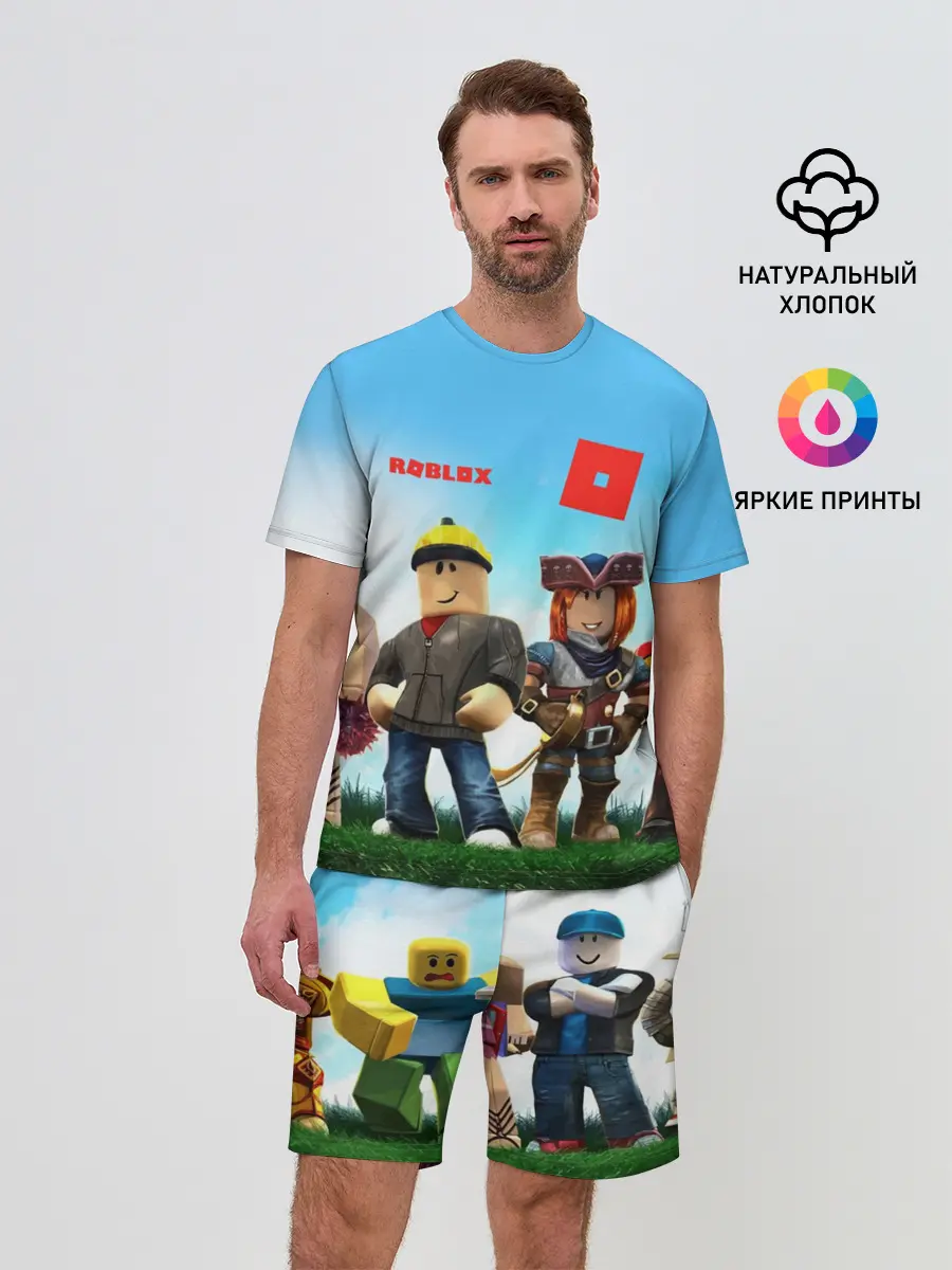 Мужской костюм с шортами / ROBLOX