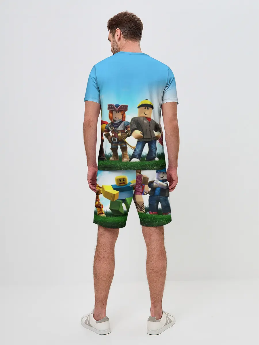 Мужской костюм с шортами / ROBLOX