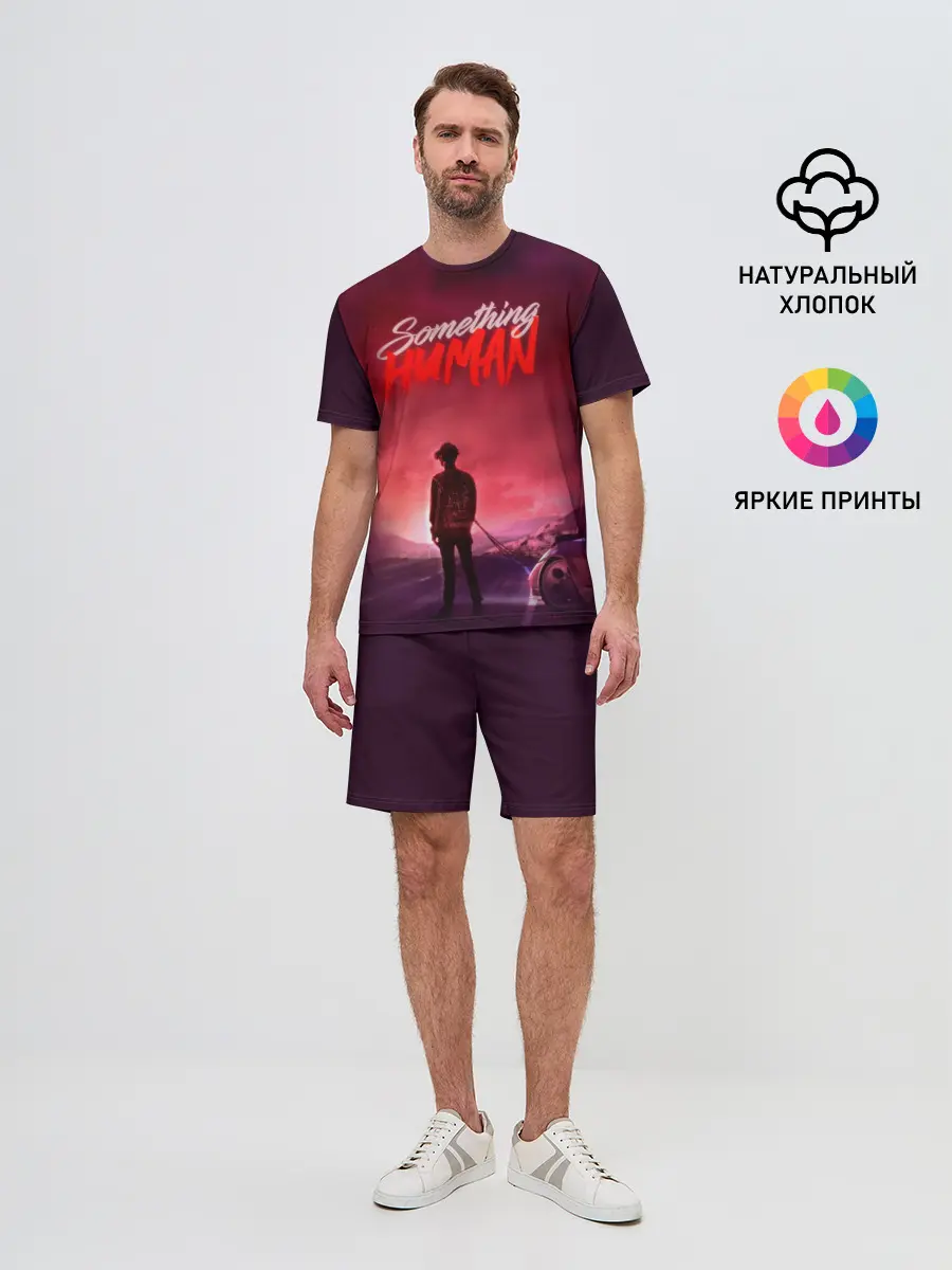 Мужской костюм с шортами / Something human