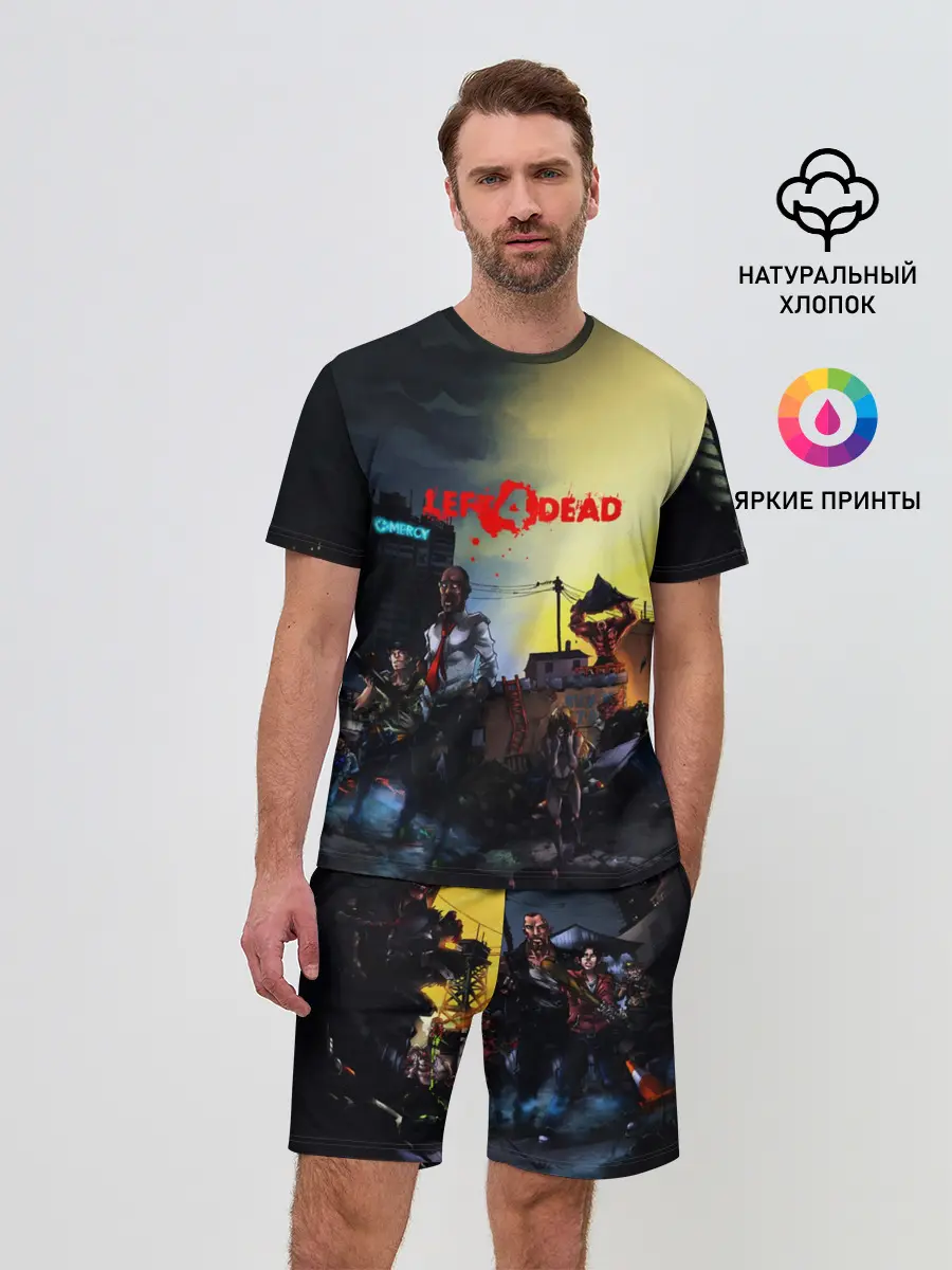 Мужской костюм с шортами / LEFT 4 DEAD