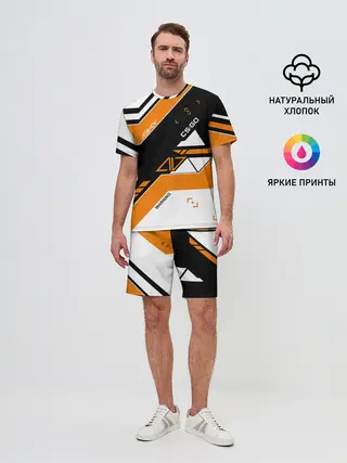 Мужской костюм с шортами / CS:GO - Asiimov Inverted