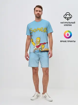 Мужской костюм с шортами / Гомер