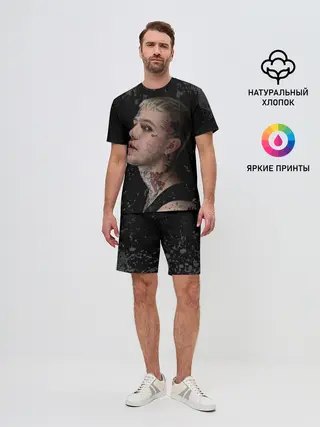 Мужской костюм с шортами / Lil Peep