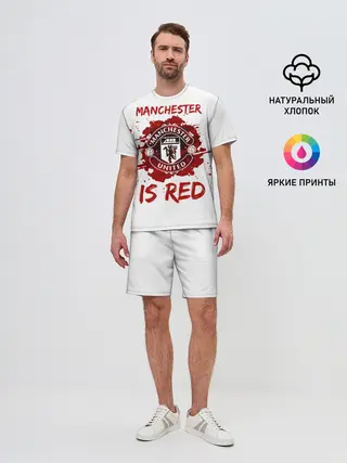 Мужской костюм с шортами / Манчестер Юнайтед