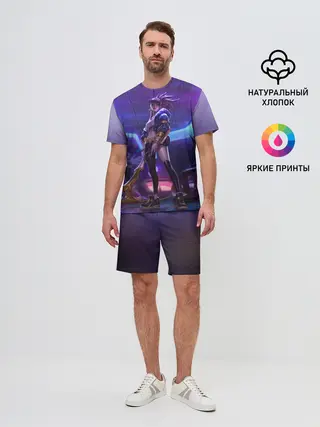 Мужской костюм с шортами / Akali. KDA