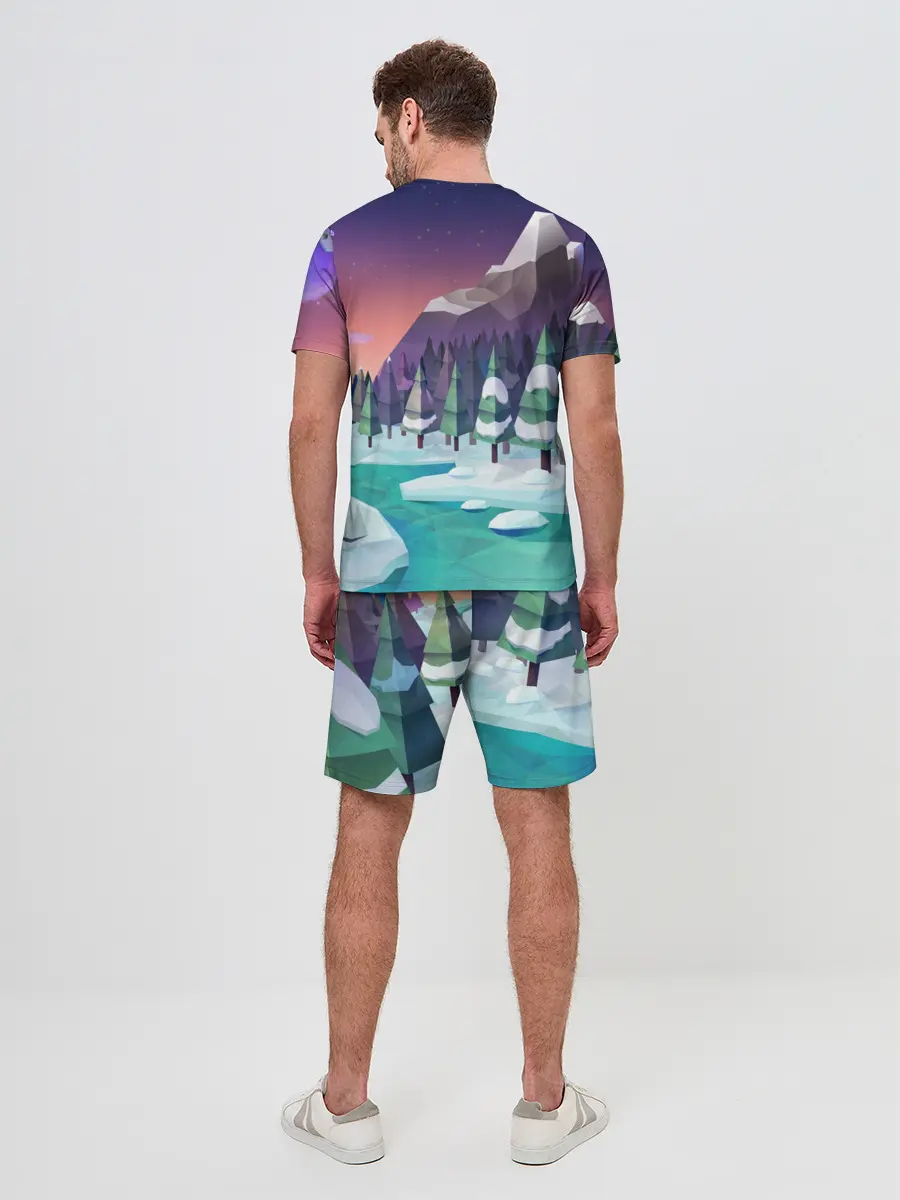 Мужской костюм с шортами / fortnite