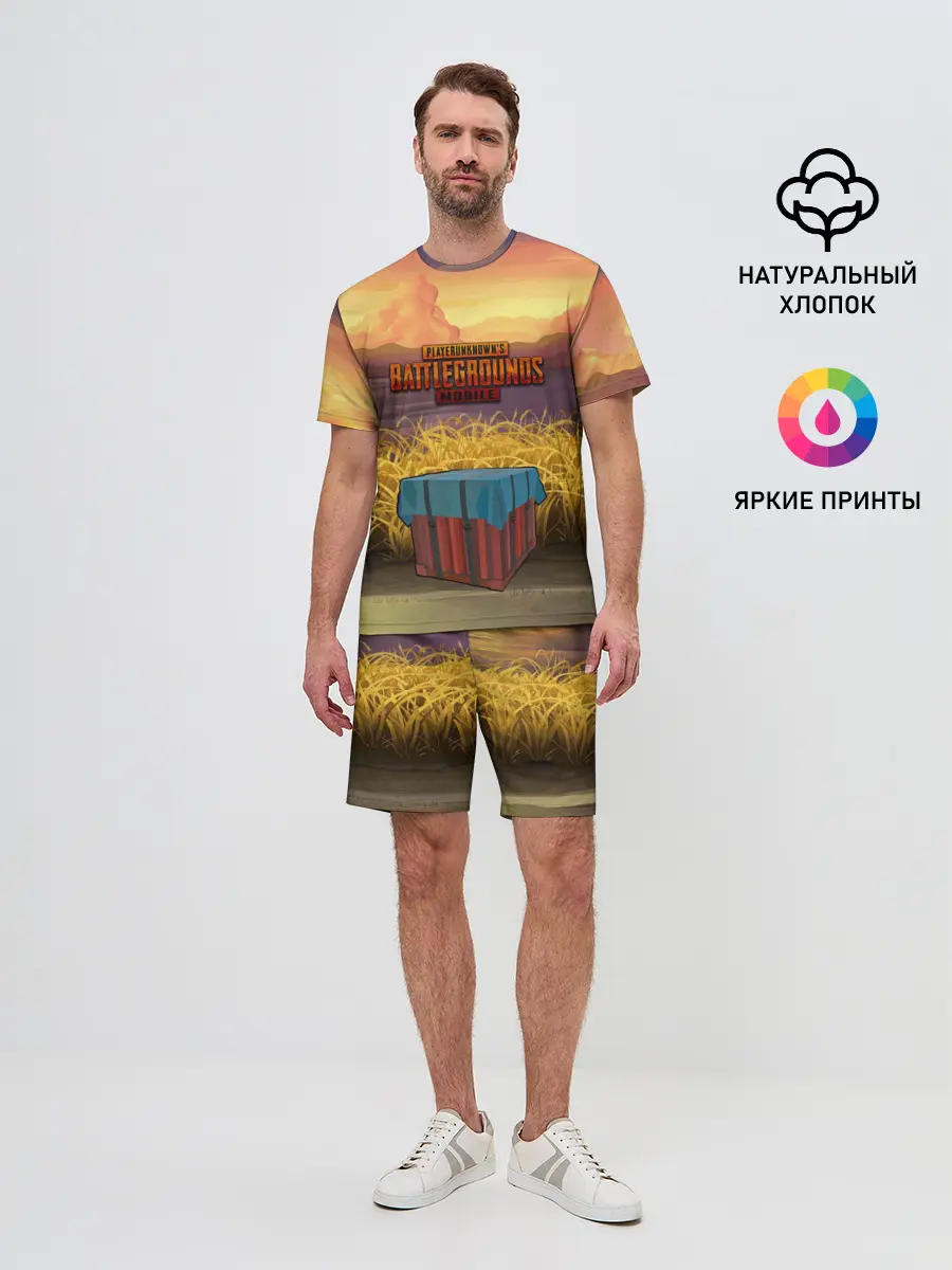 Мужской костюм с шортами / PUBG MOBILE
