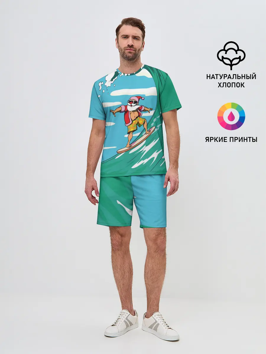 Мужской костюм с шортами / Cool Santa