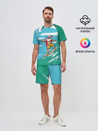 Мужской костюм с шортами / Cool Santa