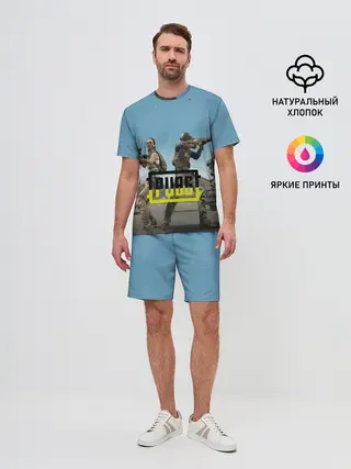 Мужской костюм с шортами / PUBG