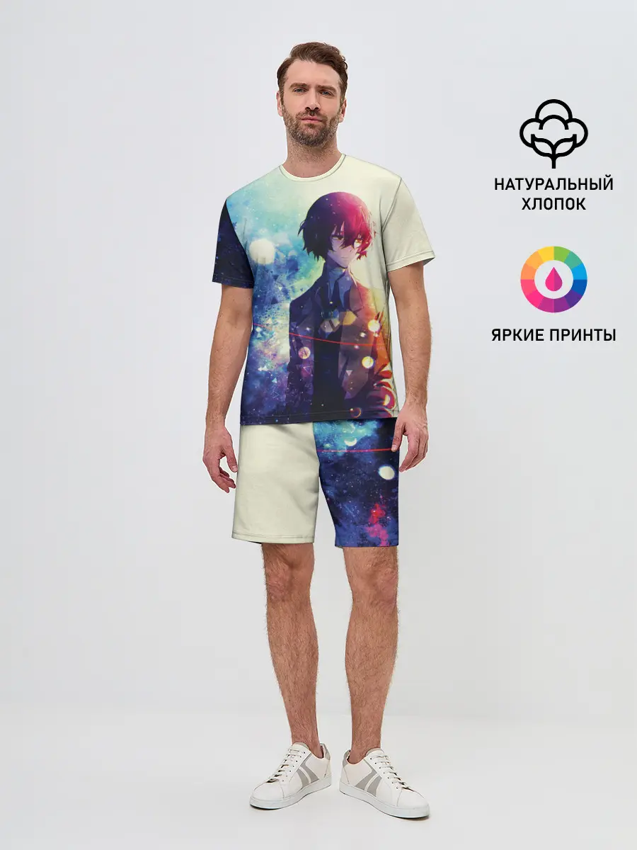 Мужской костюм с шортами / Осаму Дазай