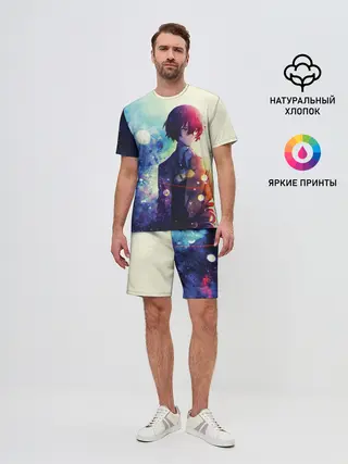 Мужской костюм с шортами / Осаму Дазай