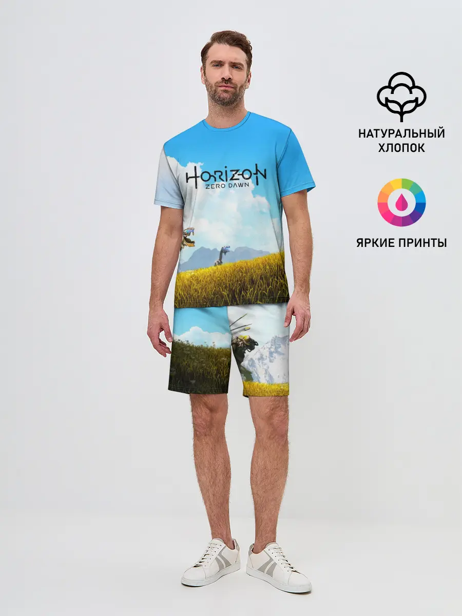 Мужской костюм с шортами / Horizon Zero Dawn