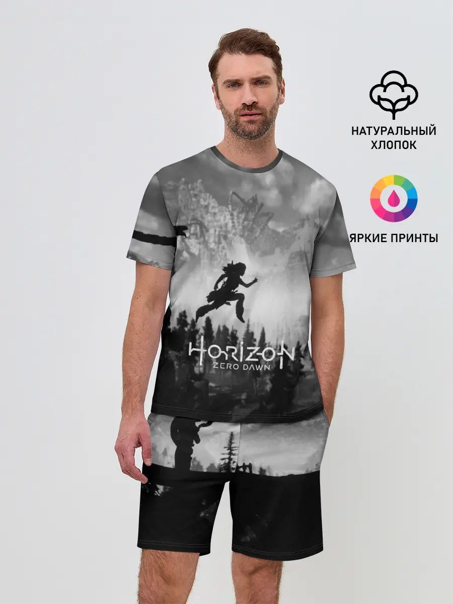 Мужской костюм с шортами / Horizon Zero Dawn