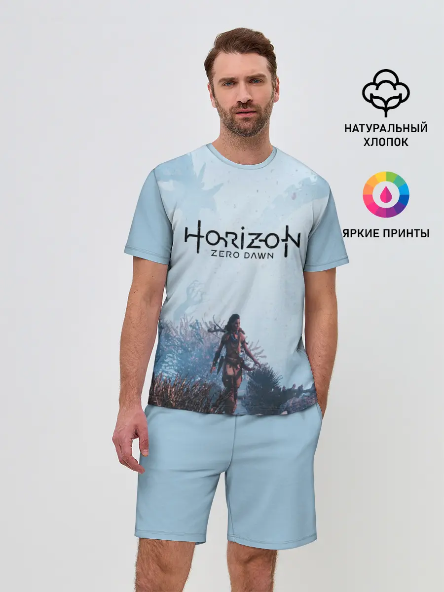 Мужской костюм с шортами / Horizon Zero Dawn