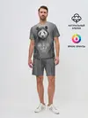 Мужской костюм с шортами / Панда