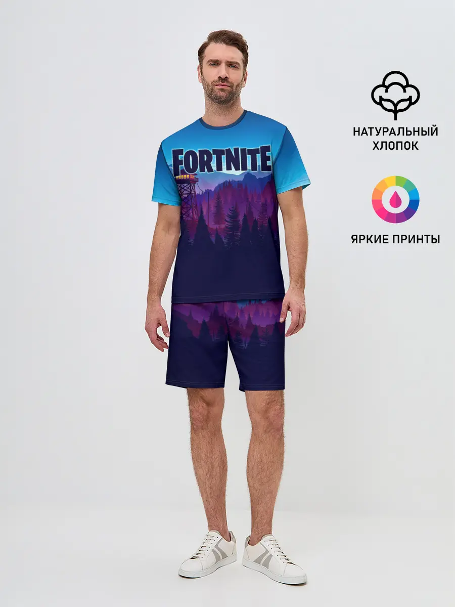 Мужской костюм с шортами / Fortnite Save the World