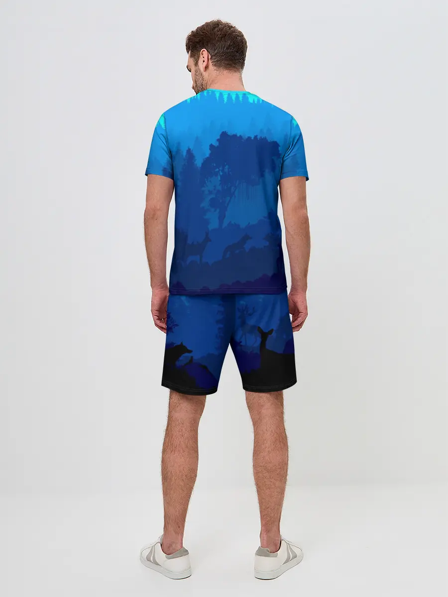 Мужской костюм с шортами / Fortnite