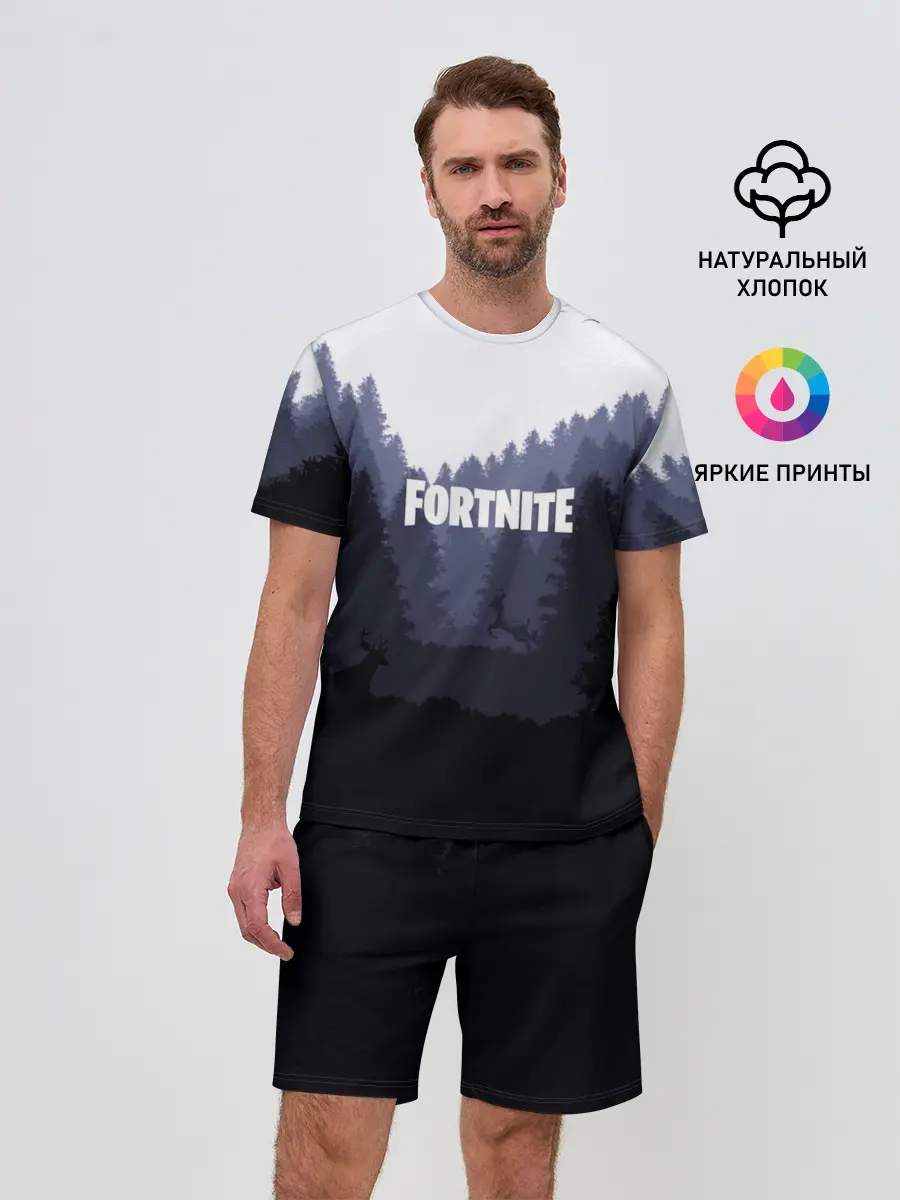 Мужской костюм с шортами / FORTNITE