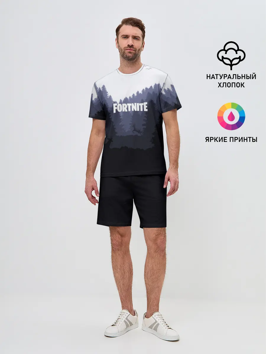 Мужской костюм с шортами / FORTNITE