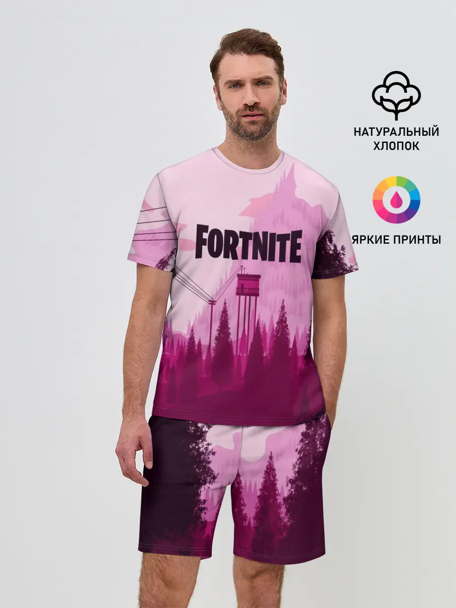 Мужской костюм с шортами / FORTNITE