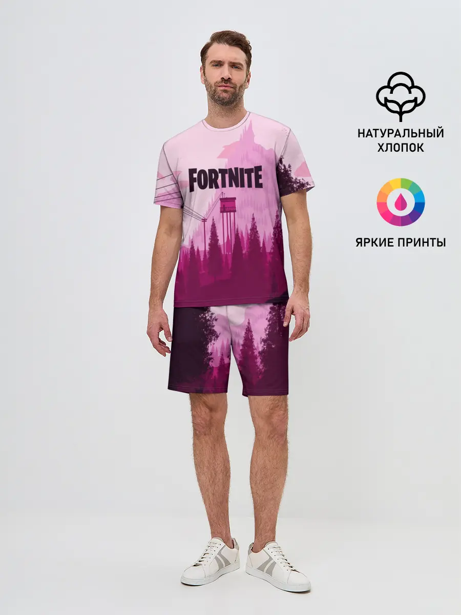 Мужской костюм с шортами / FORTNITE