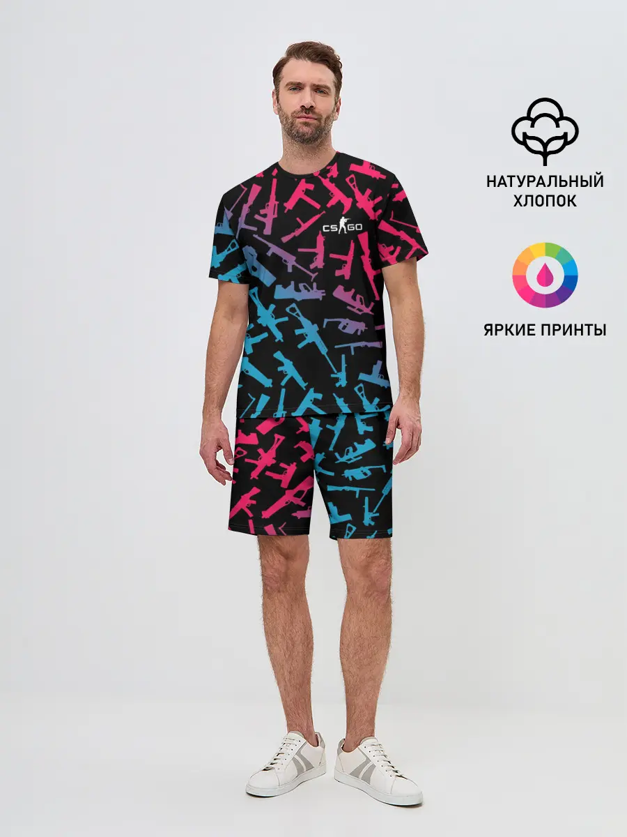 Мужской костюм с шортами / CS:GO - Weapons
