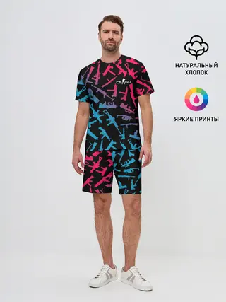 Мужской костюм с шортами / CS:GO - Weapons