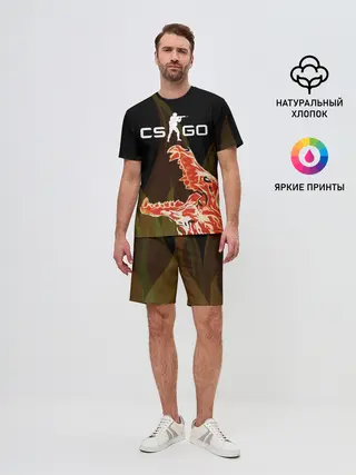 Мужской костюм с шортами / CS:GO - Howl