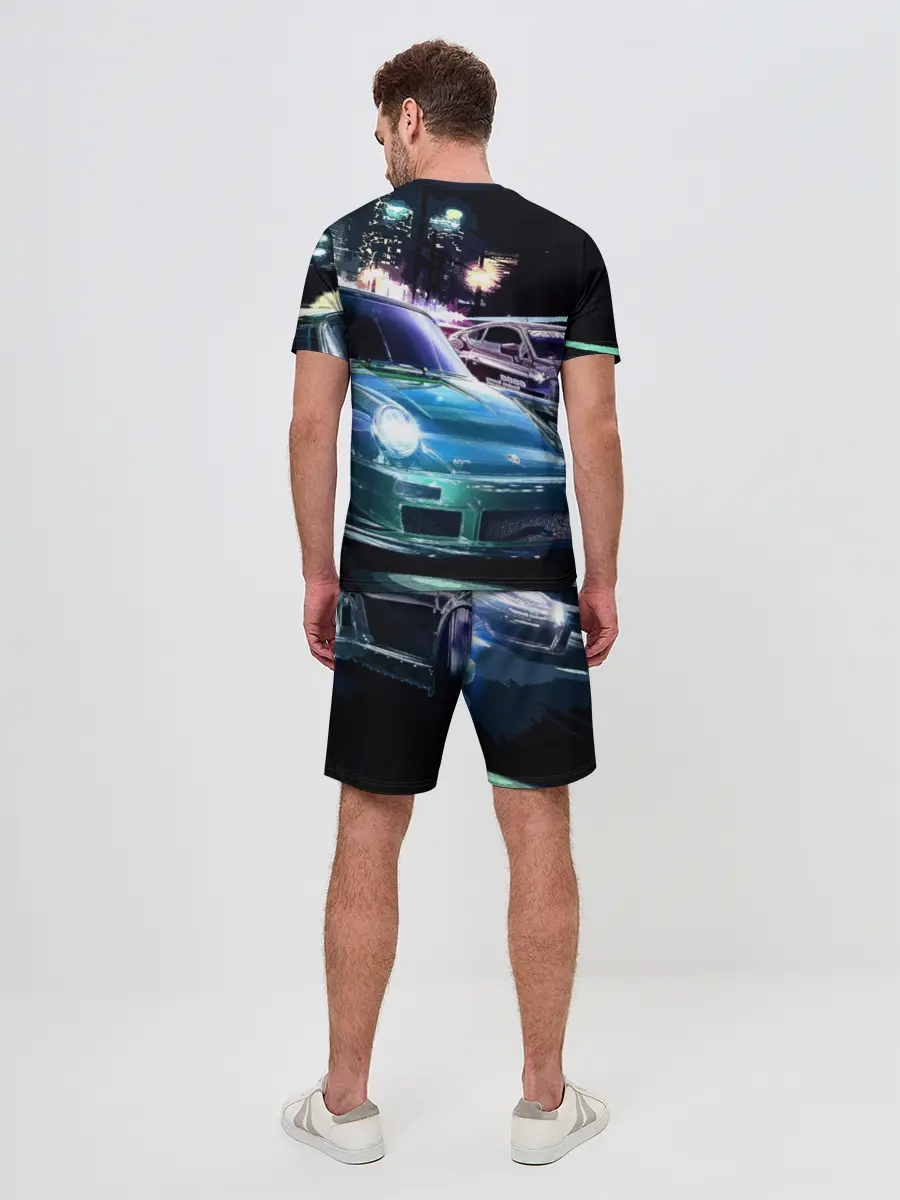 Мужской костюм с шортами / Need for Speed