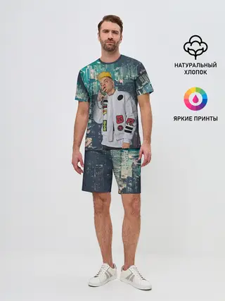 Мужской костюм с шортами / Сайонара бой