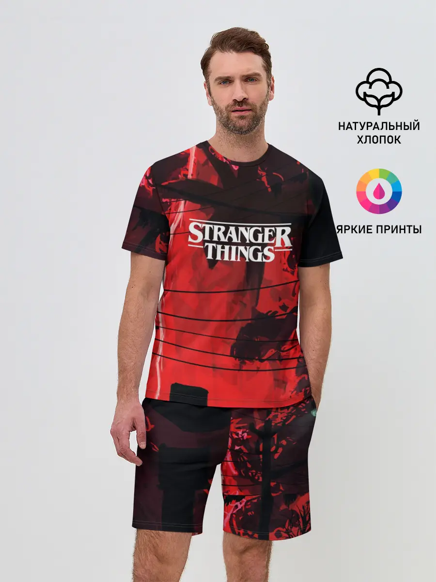 Мужской костюм с шортами / Очень странные дела 2019