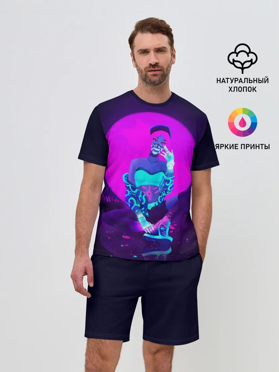 Мужской костюм с шортами / Akali. KDA