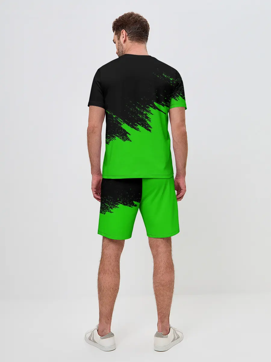 Мужской костюм с шортами / КРАСКА И НИЧЕГО ЛИШНЕГО!