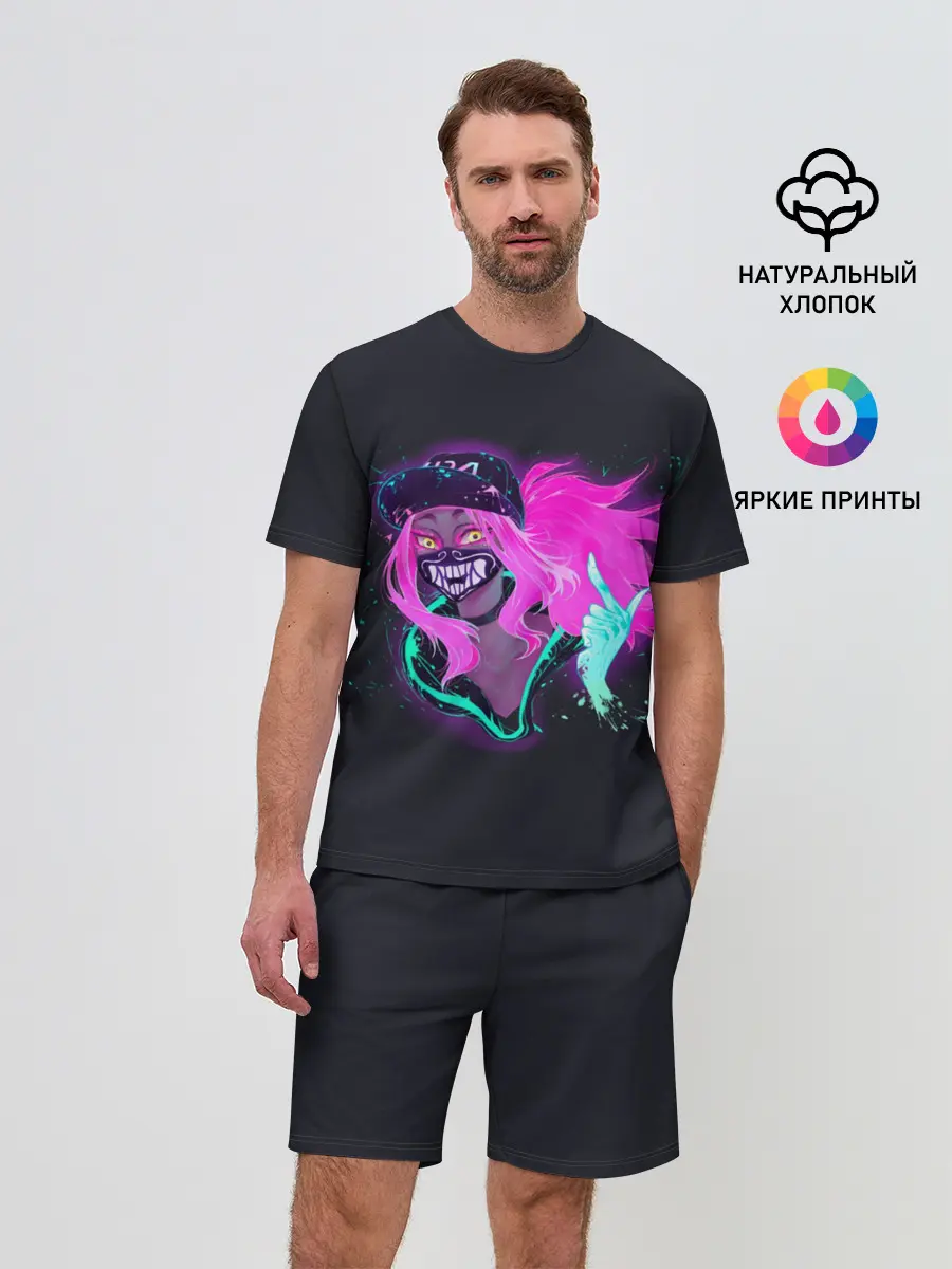 Мужской костюм с шортами / Akali. KDA