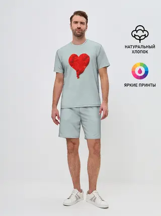 Мужской костюм с шортами / Kanye West Heartbreak