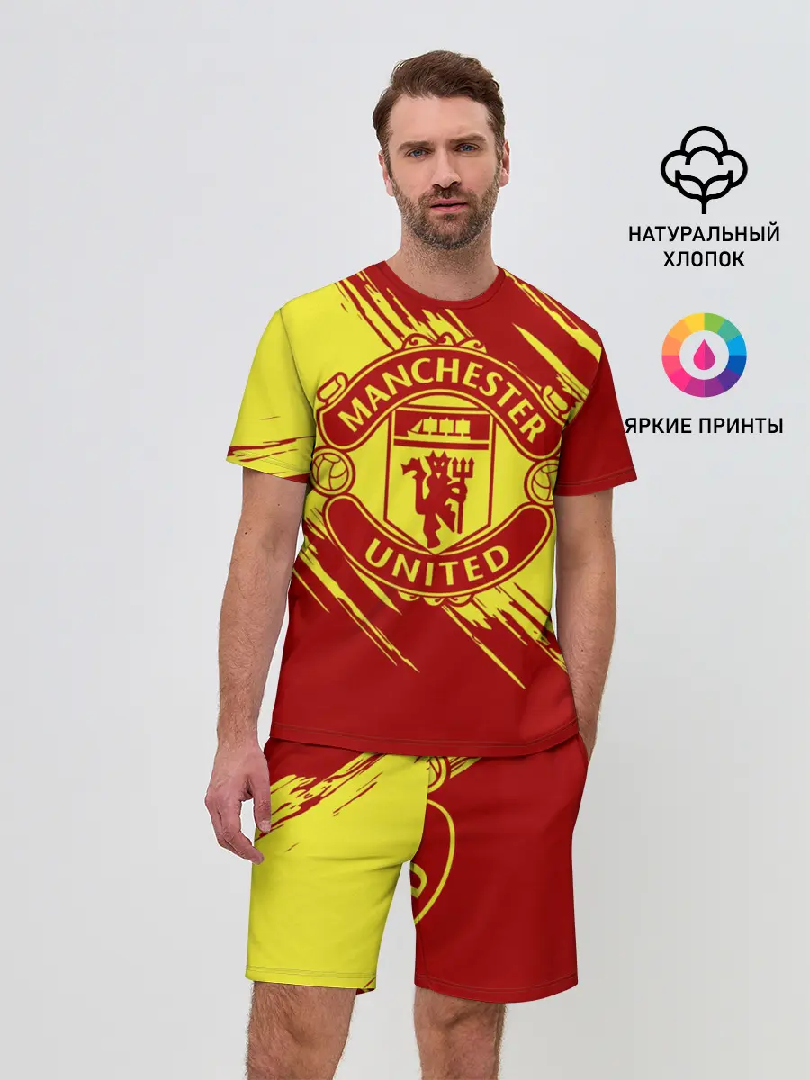 Мужской костюм с шортами / Манчестер Юнайтед