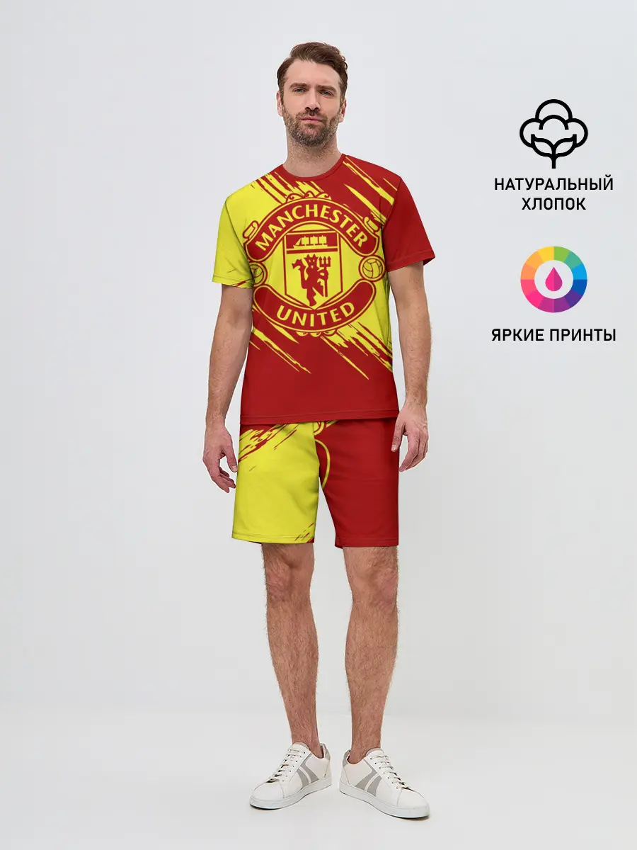 Мужской костюм с шортами / Манчестер Юнайтед