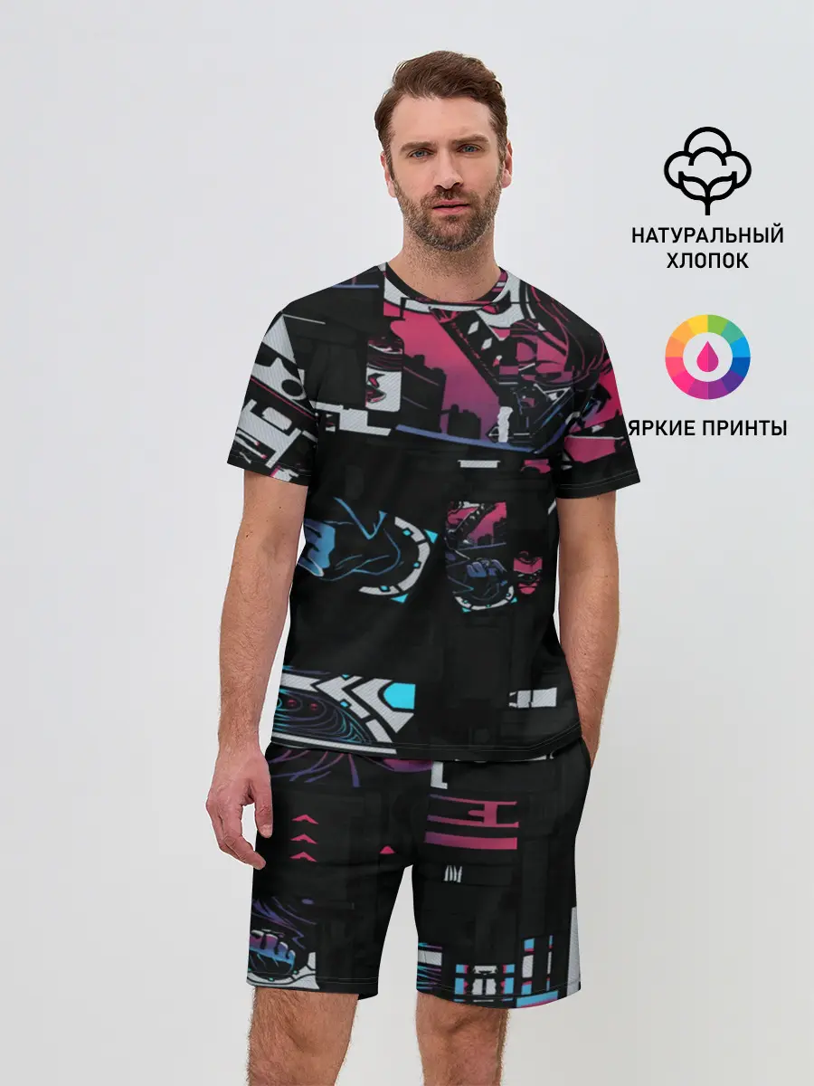 Мужской костюм с шортами / Неонуар | CS:GO