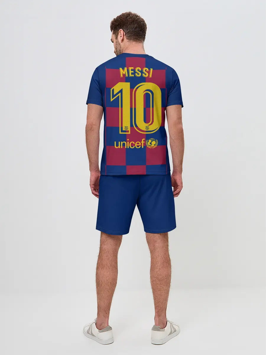 Мужской костюм с шортами / Messi home 19-20 season