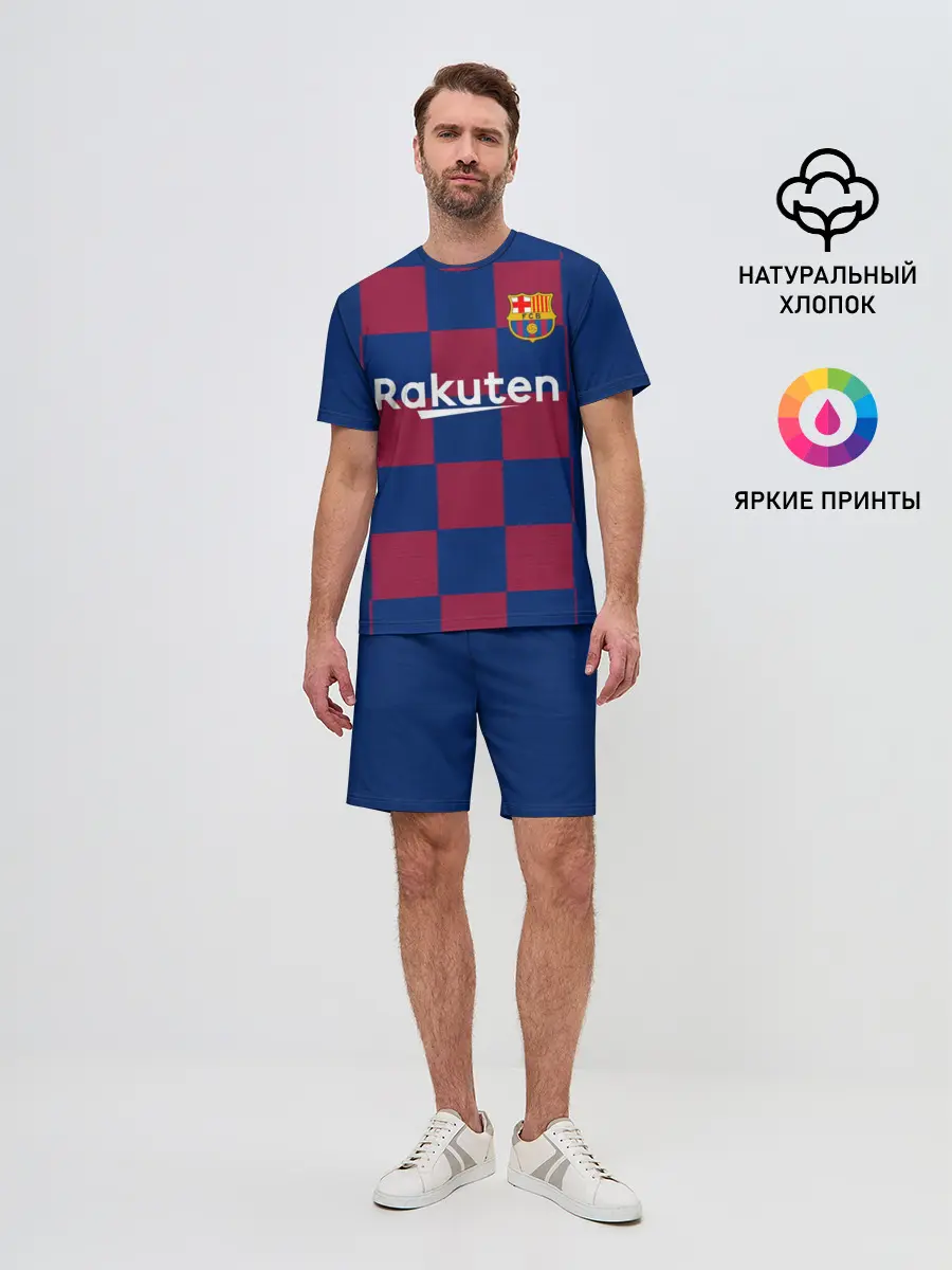 Мужской костюм с шортами / Messi home 19-20 season