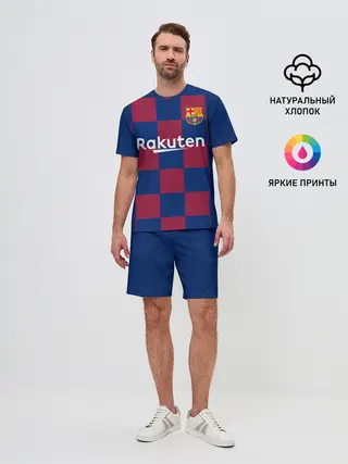 Мужской костюм с шортами / Messi home 19-20 season