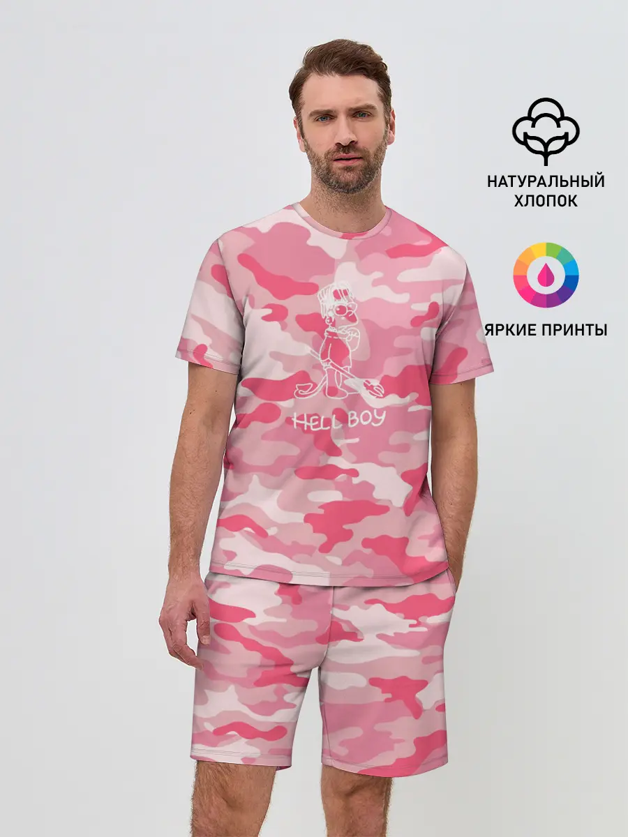 Мужской костюм с шортами / Hellboy