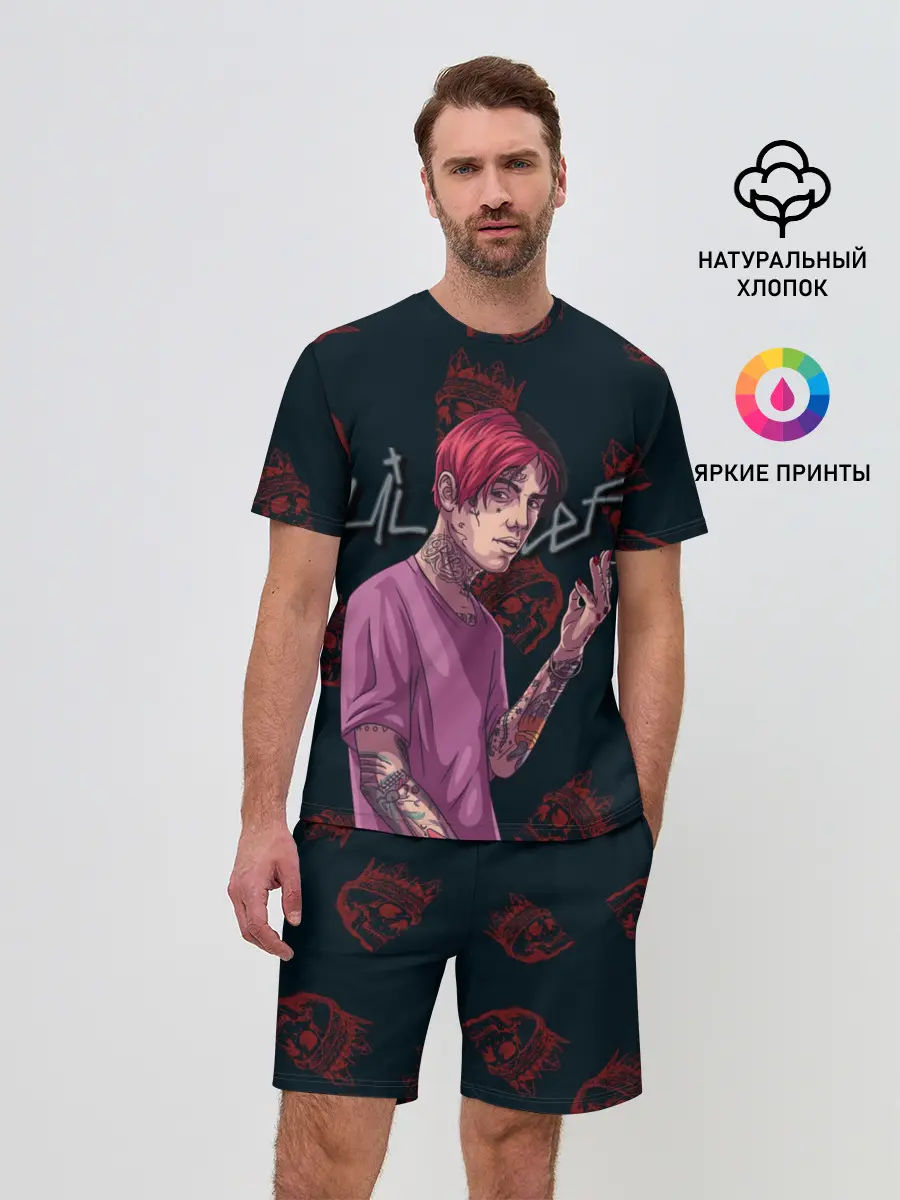 Мужской костюм с шортами / Лил Пип