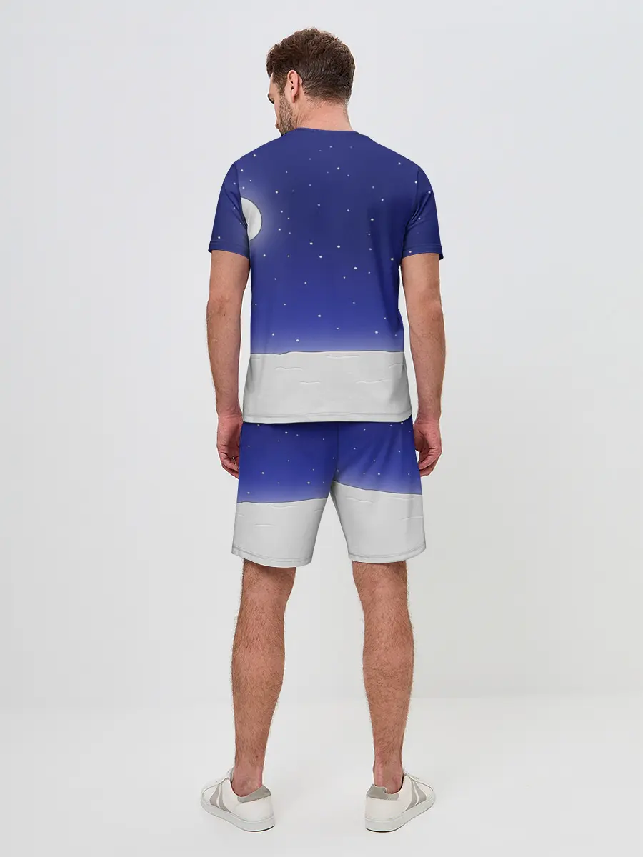 Мужской костюм с шортами / Гомер Санта Клаус