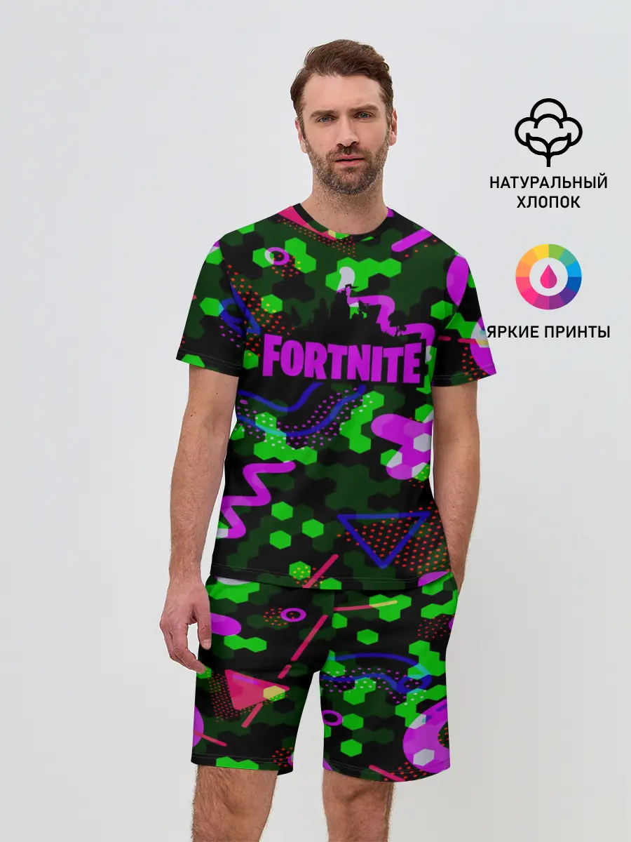 Мужской костюм с шортами / FORTNITE