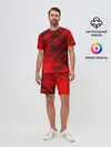 Мужской костюм с шортами / RED FIRE STORM