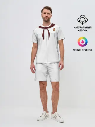 Мужской костюм с шортами / Форма пионера бесконечное лето