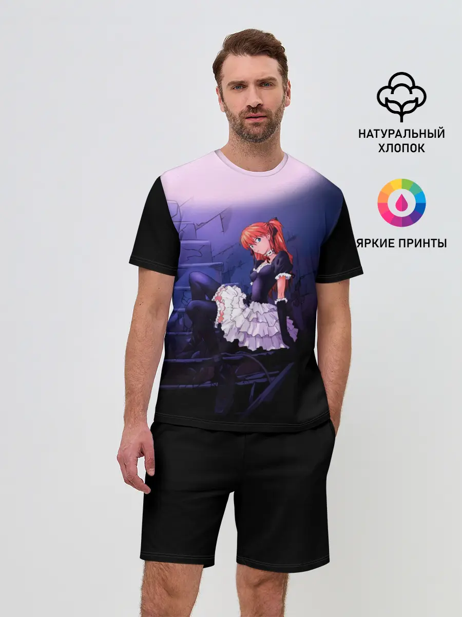 Мужской костюм с шортами / АСКА ЛЭНГЛИ горничная